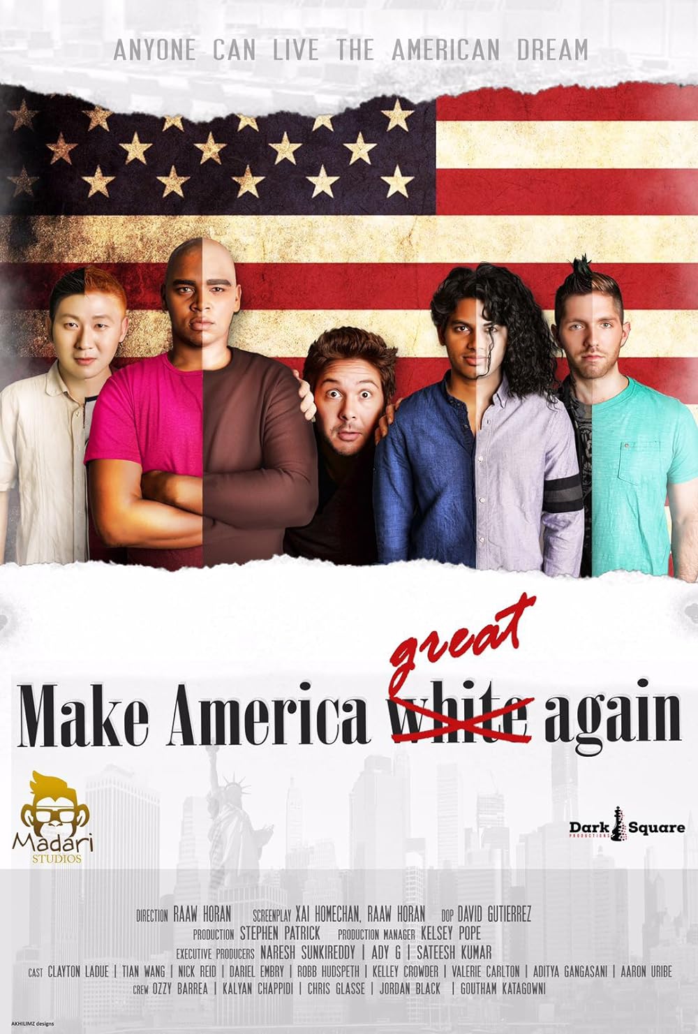 Make America White Again background