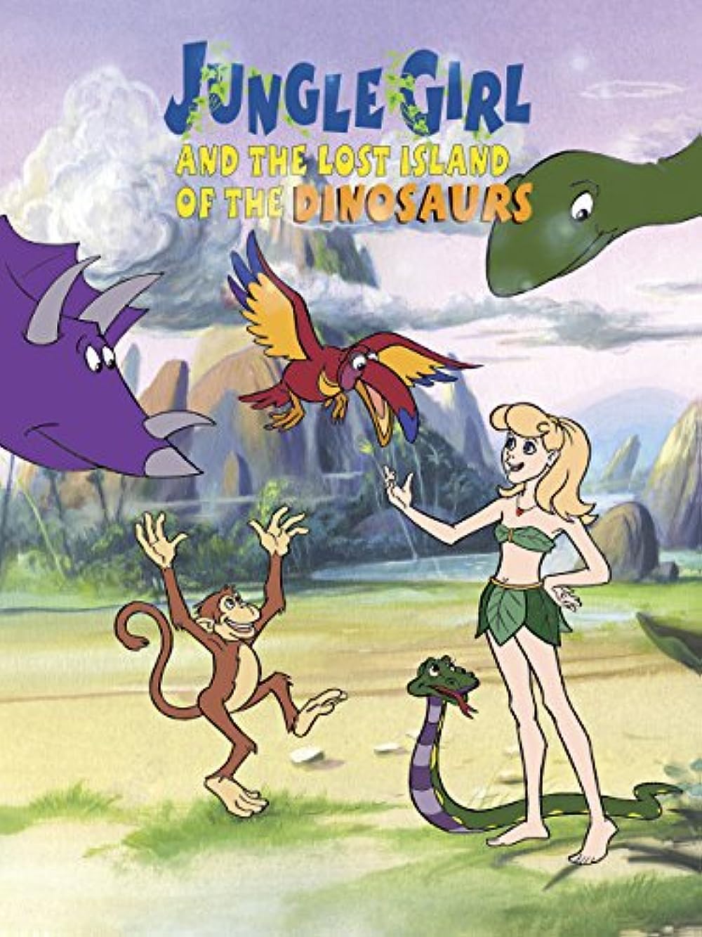 Jungle Girl & the Lost Island of the Dinosaurs