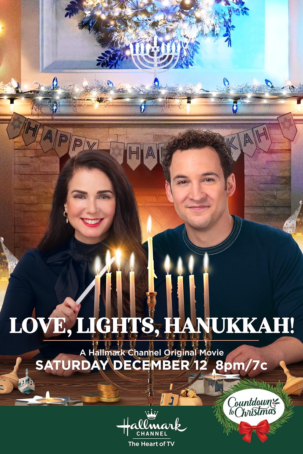 Love, Lights, Hanukkah! background