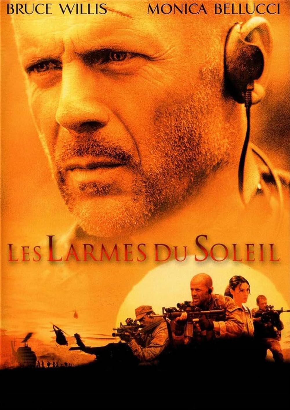 Les larmes du soleil background