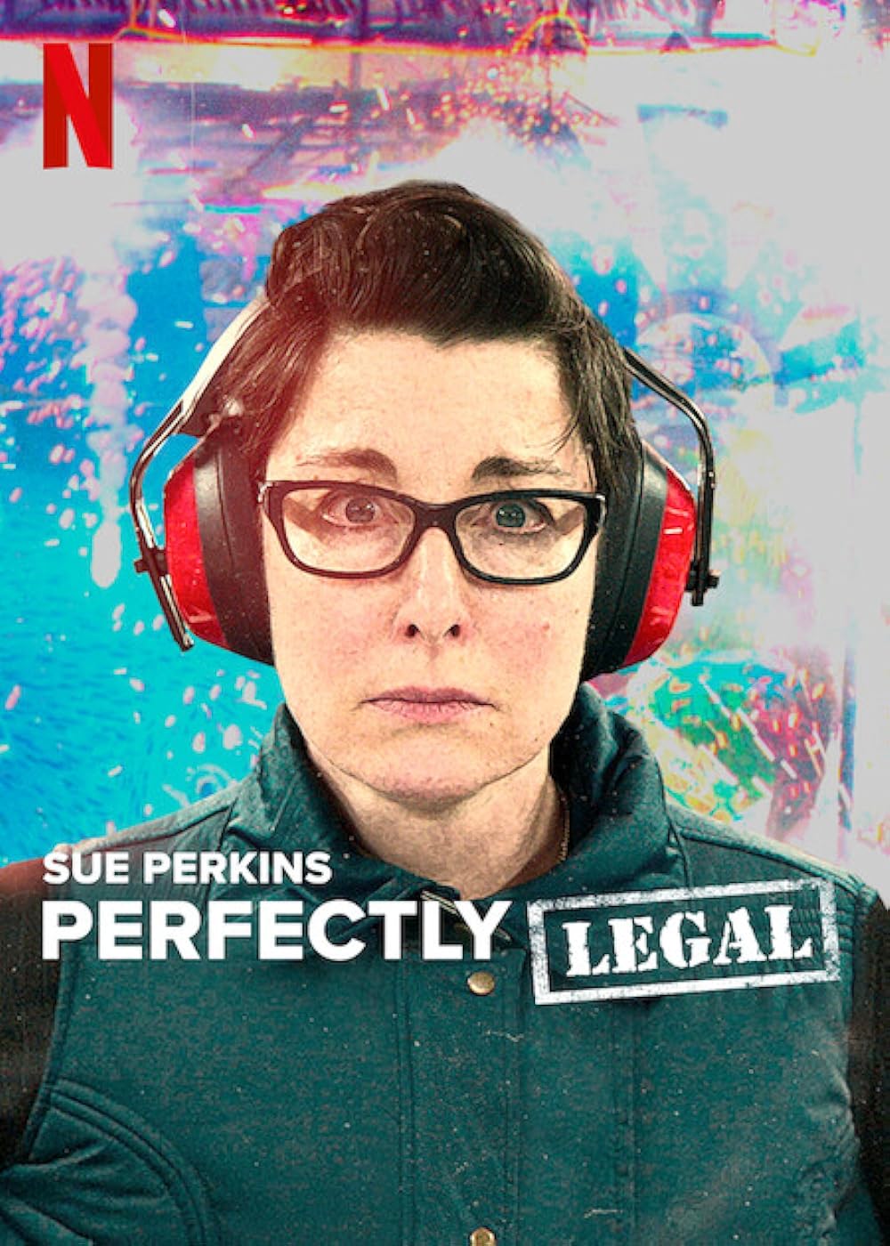 Sue Perkins: Perfectly Legal backdrop