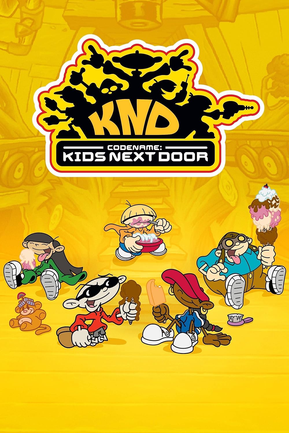 Nom de code: Kids Next Door S1-S6 background