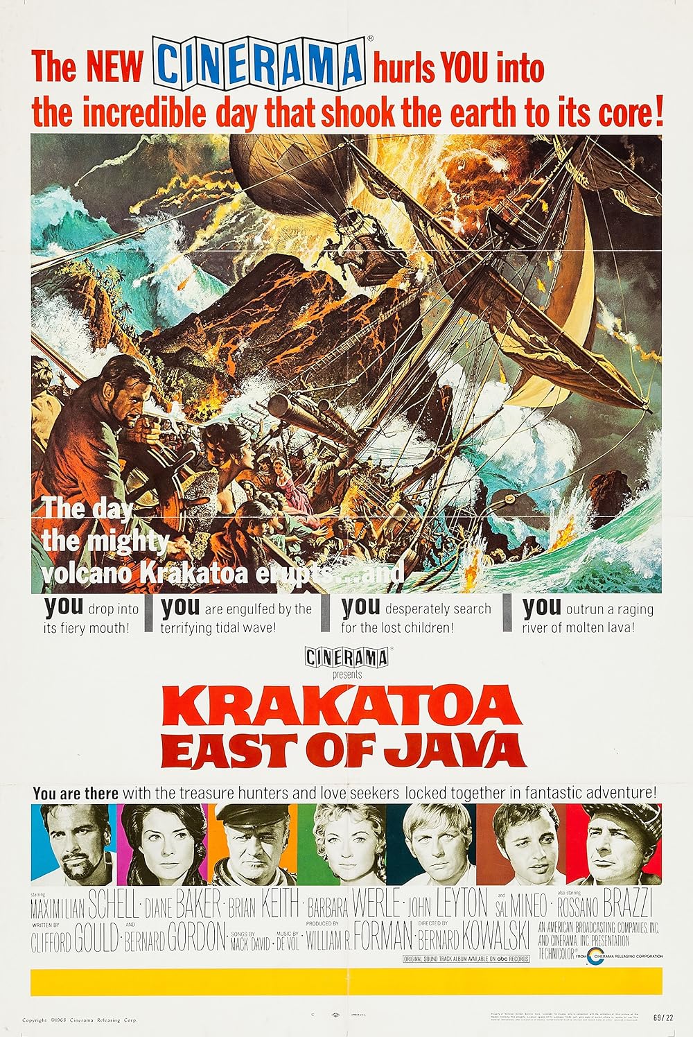 Krakatoa à l'est de Java