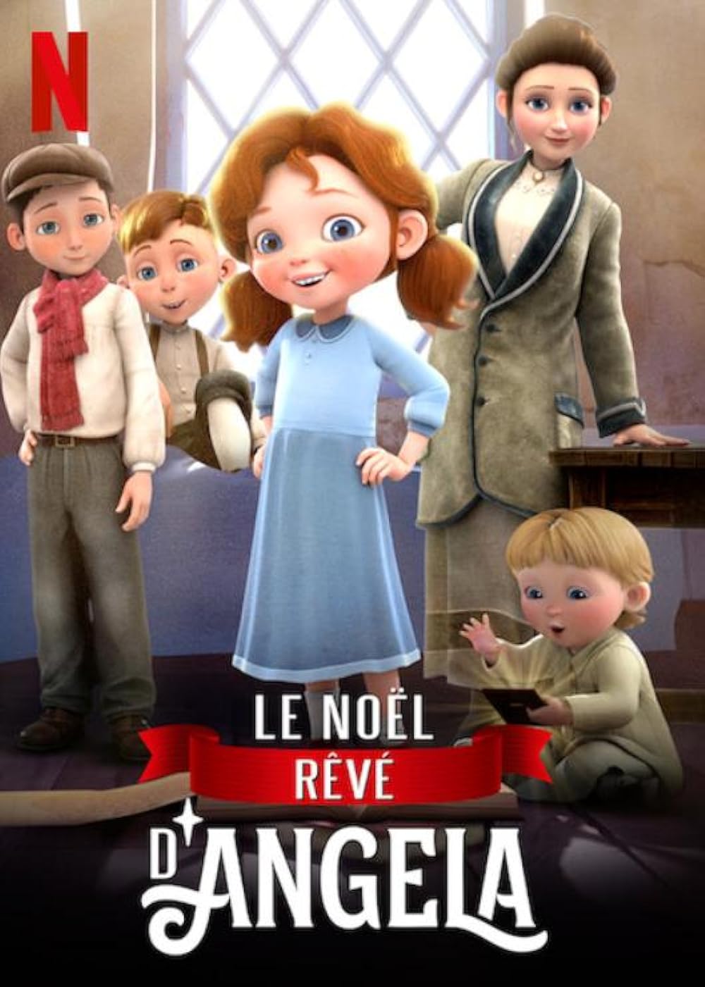 Le Noël rêvé d'Angela backdrop