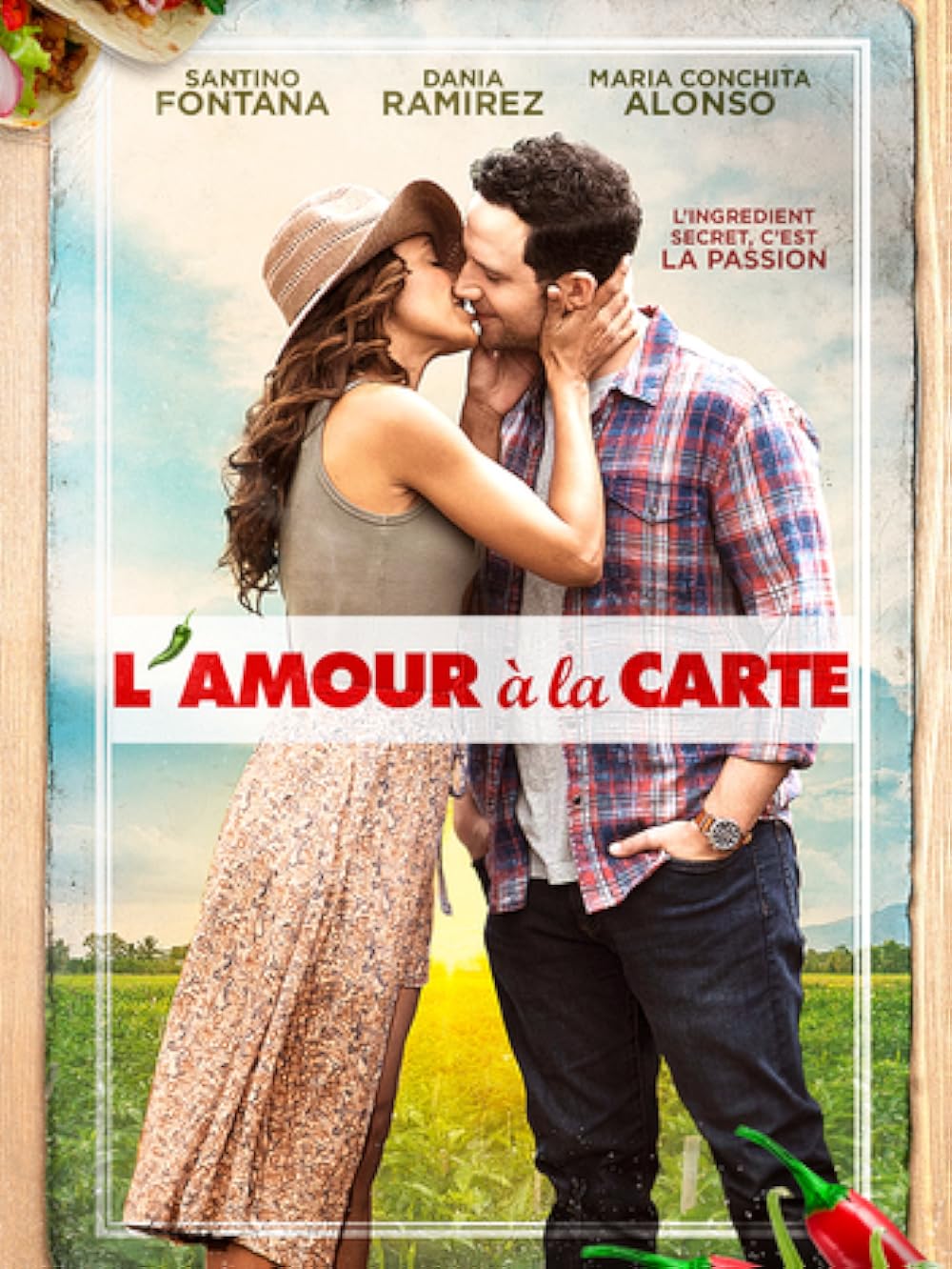 L'amour à la carte background