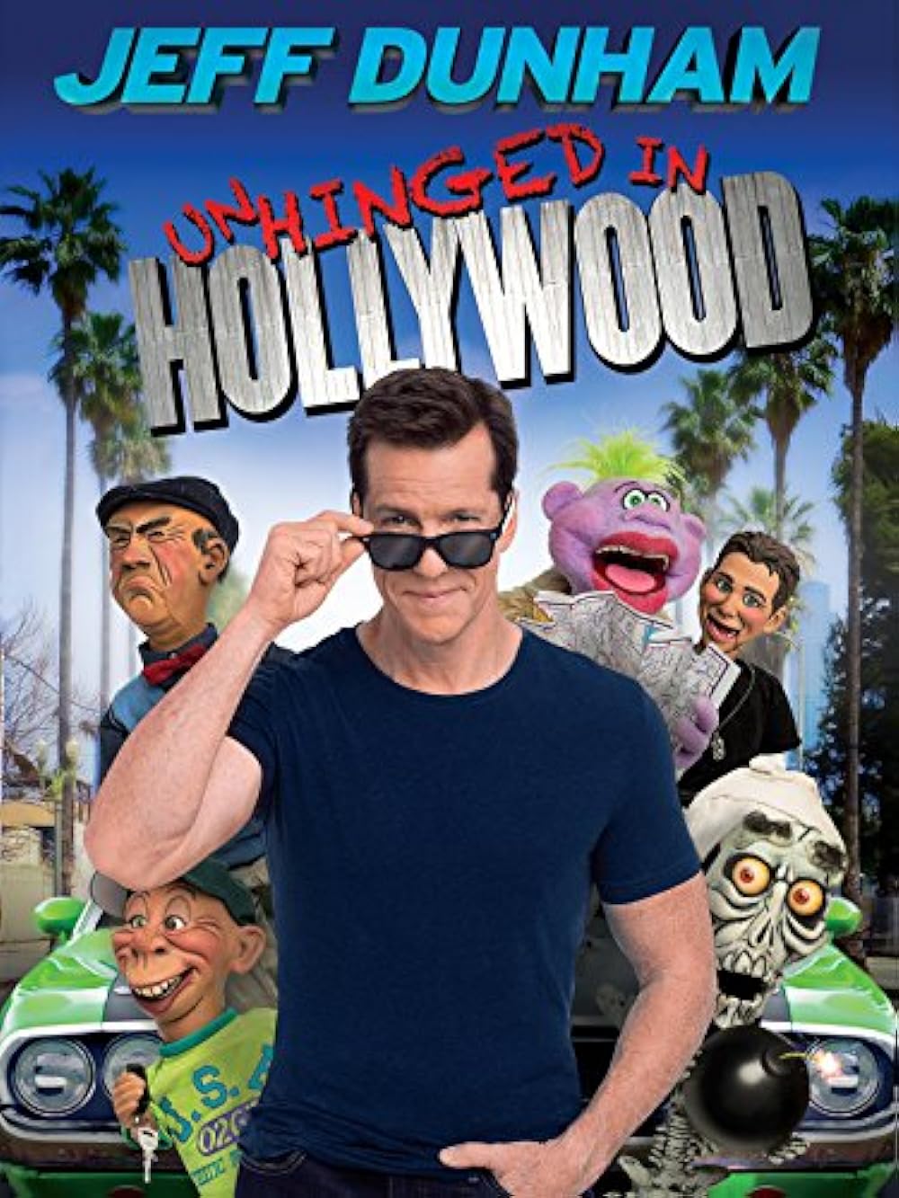 Jeff Dunham: Unhinged in Hollywood backdrop