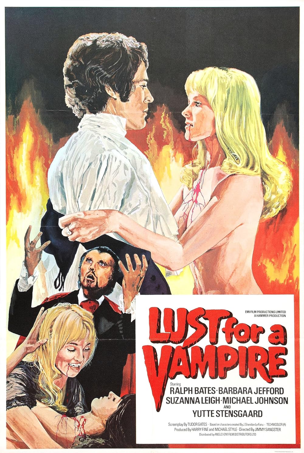La soif du vampire background
