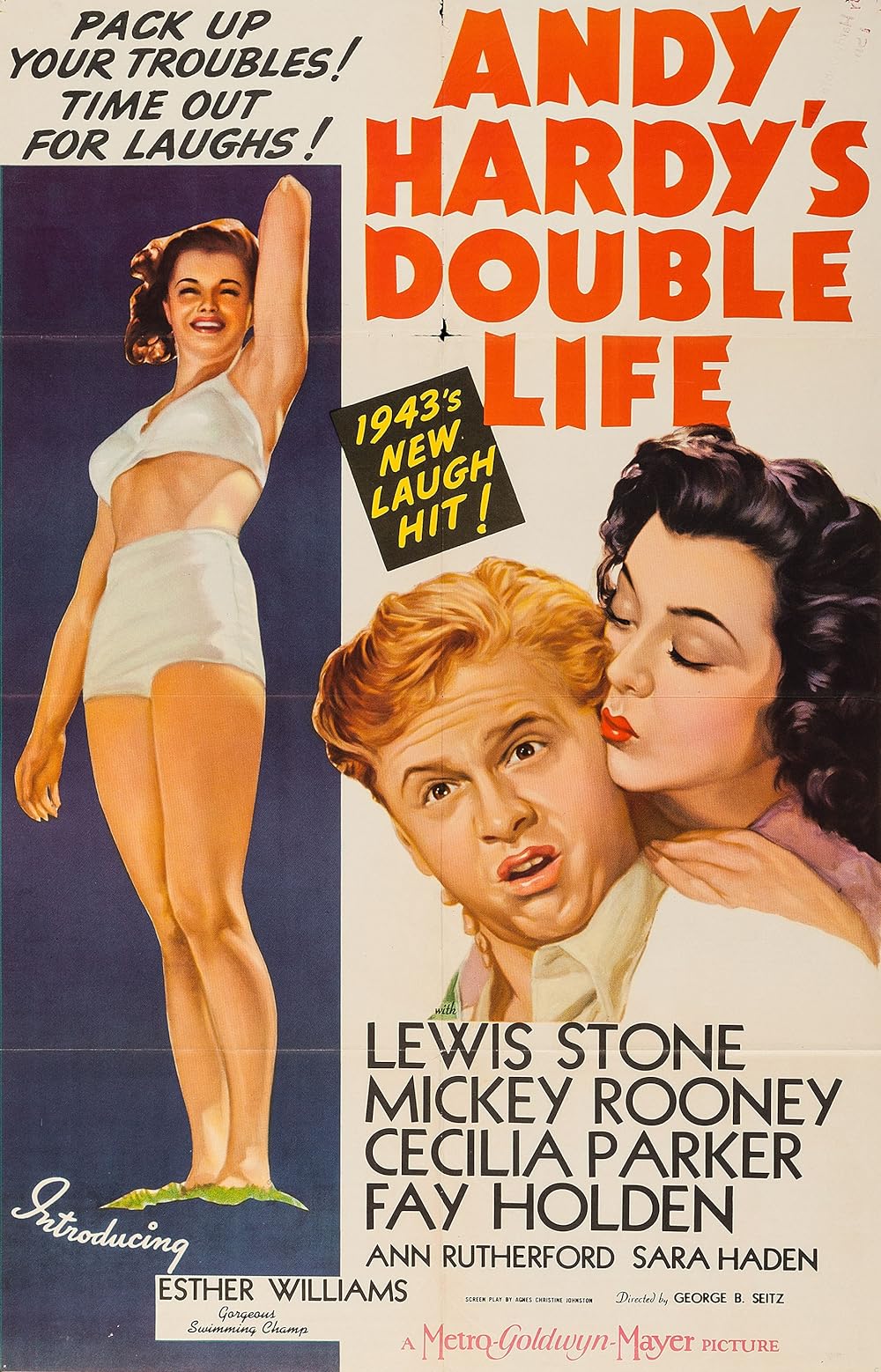 Andy Hardy's Double Life background