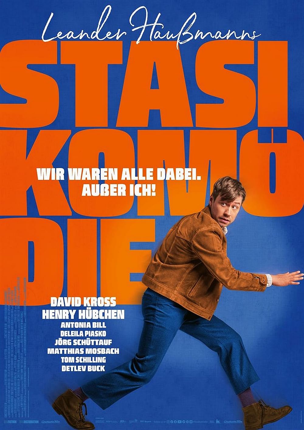 A Stasi Comedy backdrop