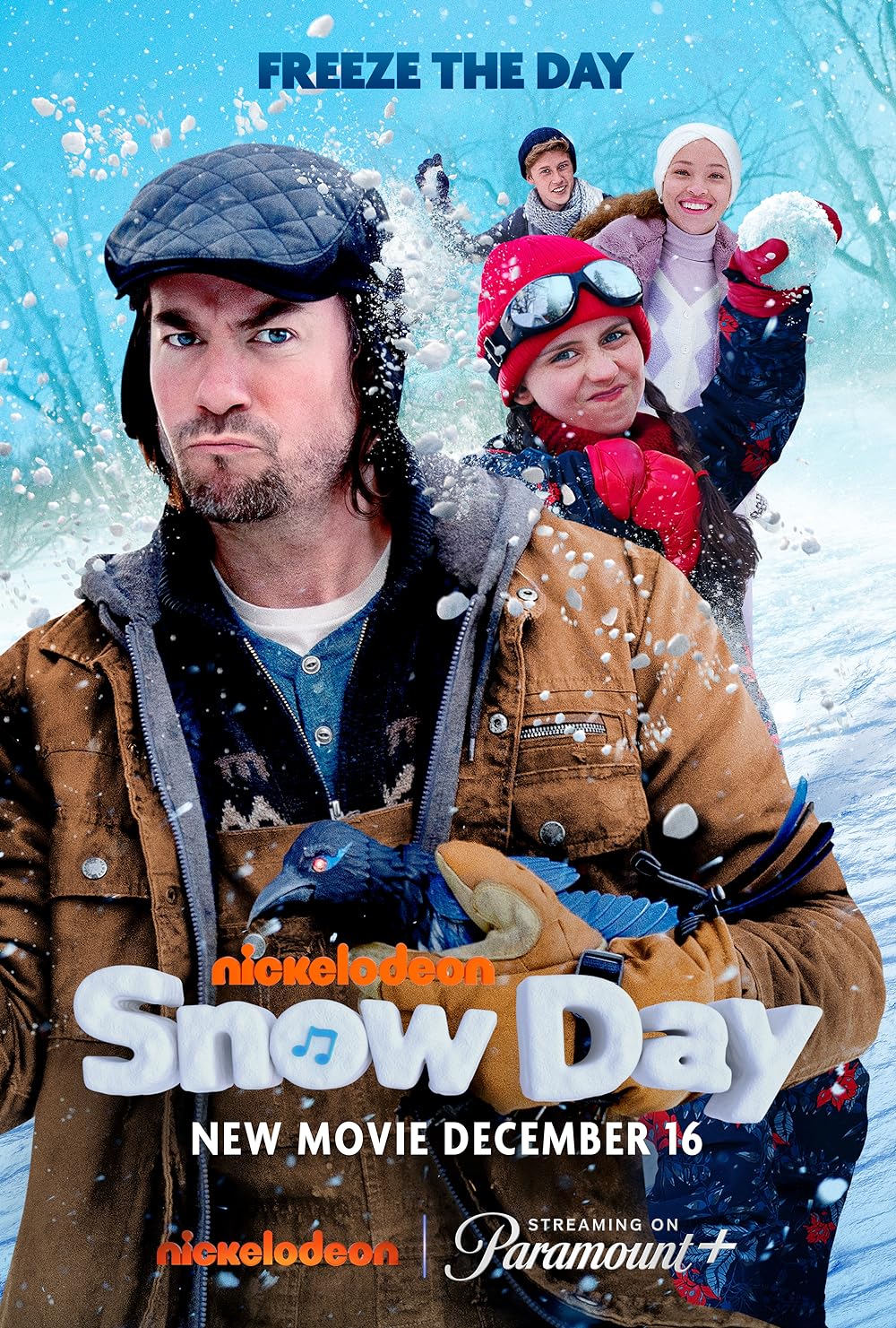 Snow Day background