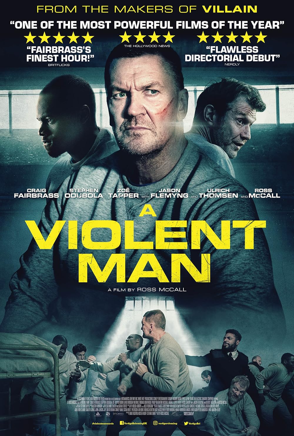 A Violent Man background