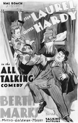 Laurel et Hardy en wagon-lit