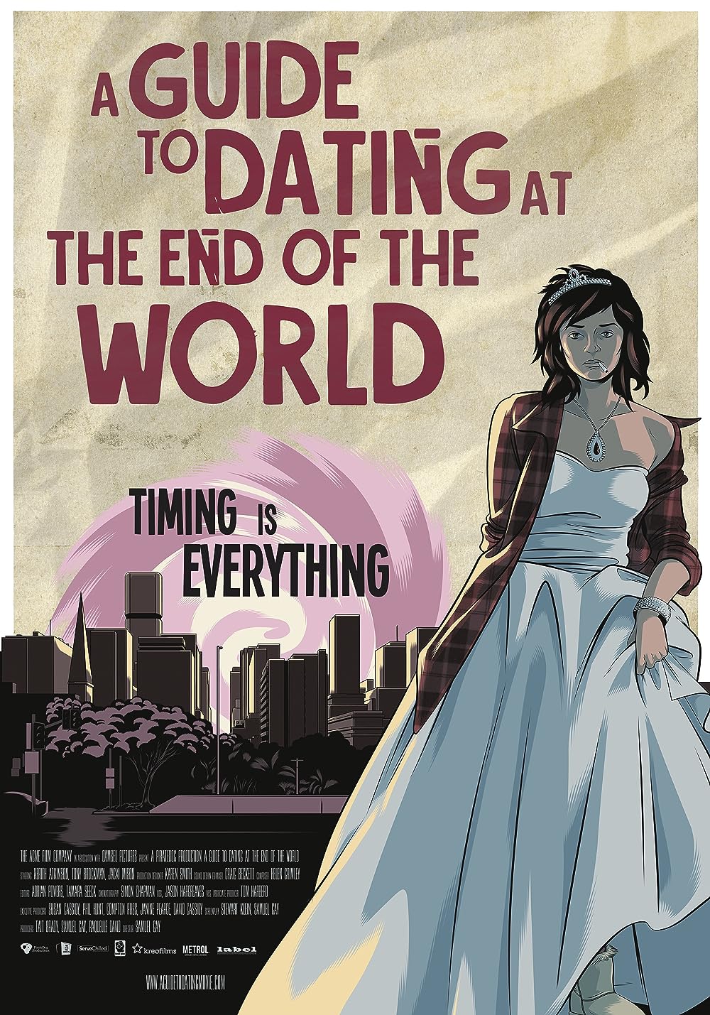 A Guide to Dating at the End of the World background