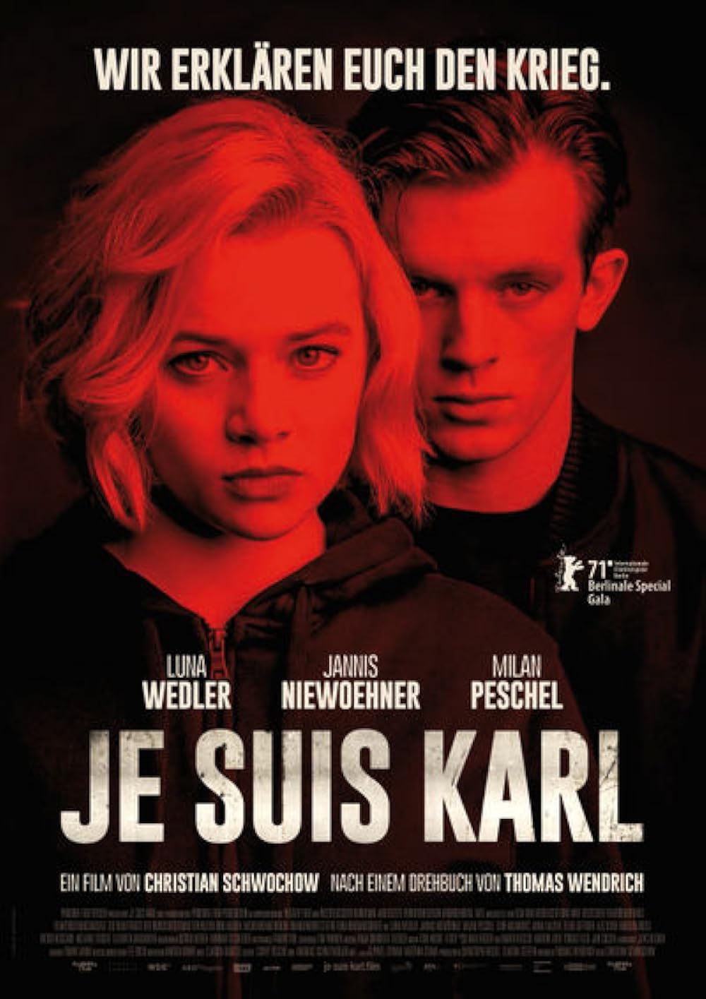 Je suis Karl backdrop