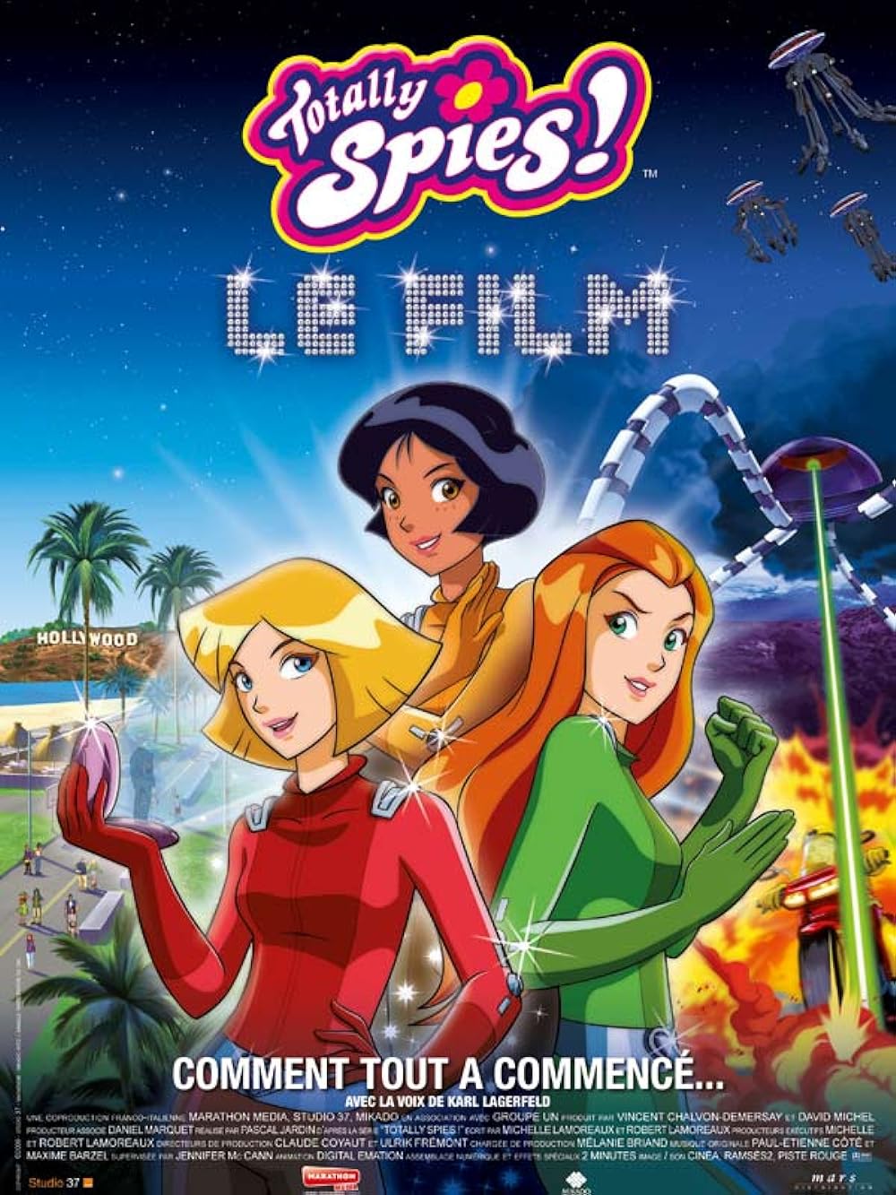 Totally Spies! Le Film background