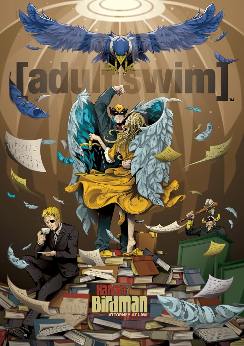 Harvey Birdman, Attorney at Law S1-S4