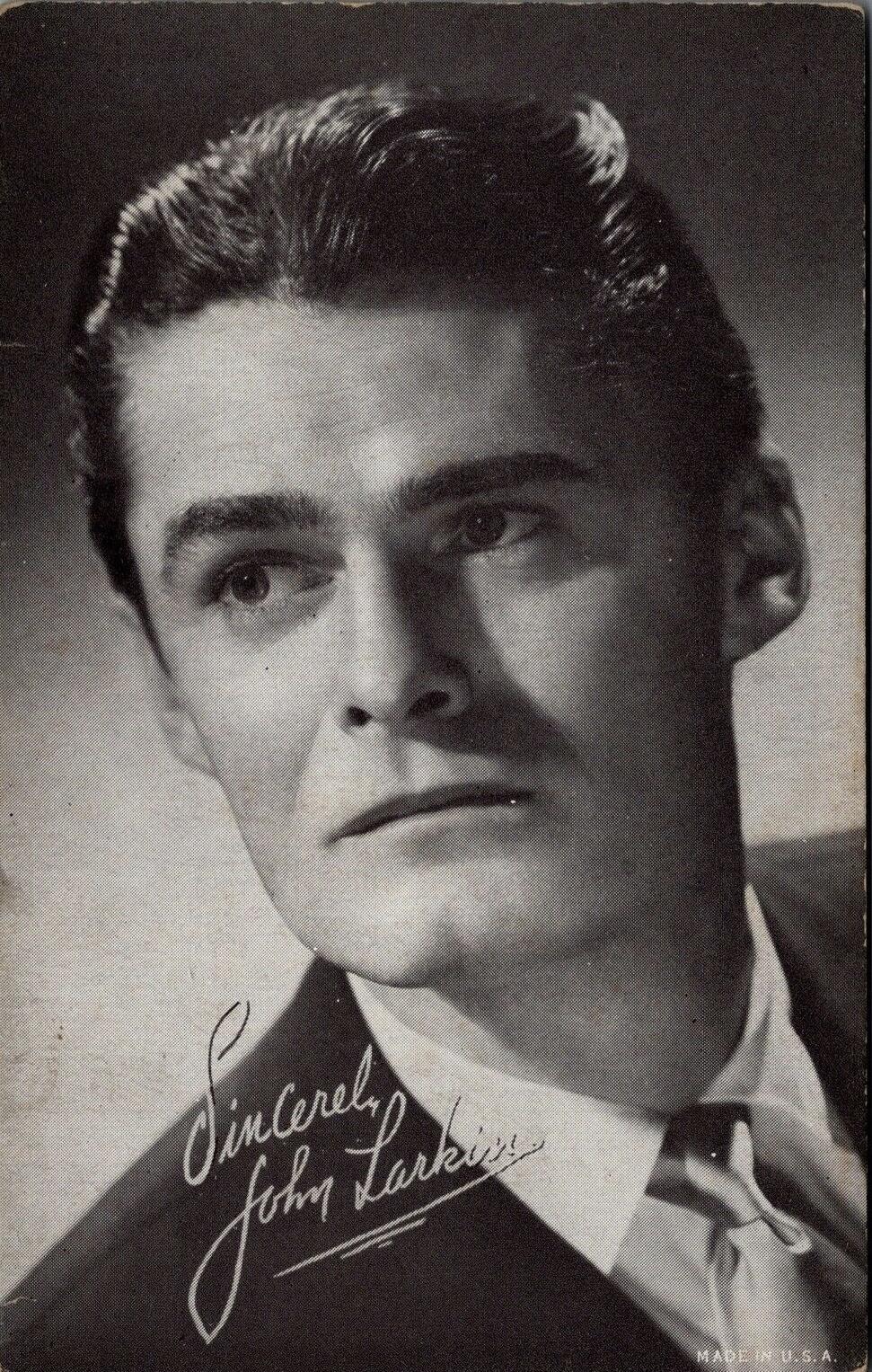 actor John Larkin large photo