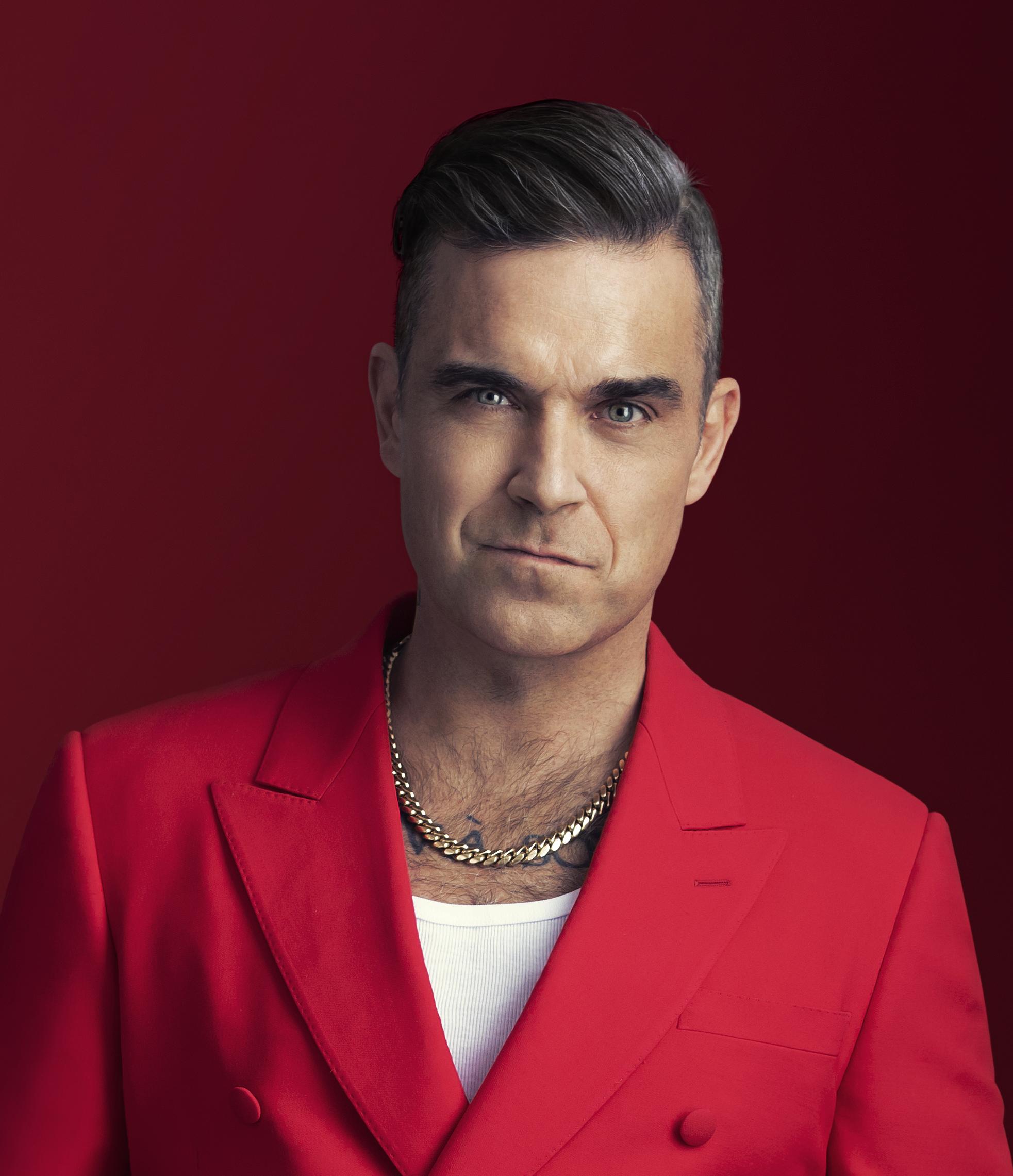 actor Robbie Williams large photo