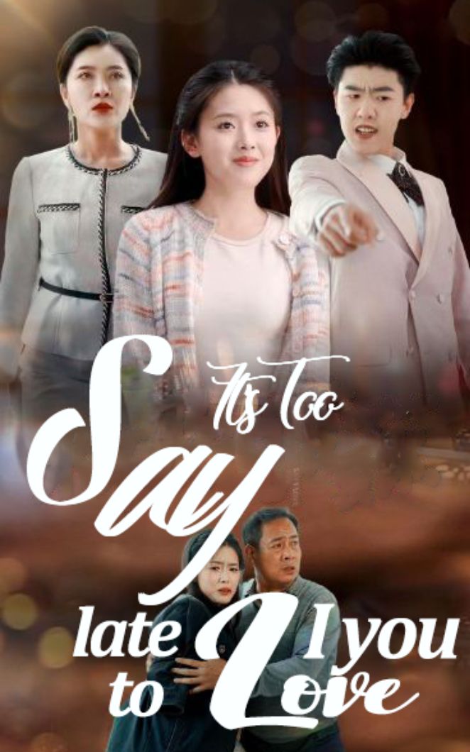It's Too Late To Say I love You poster