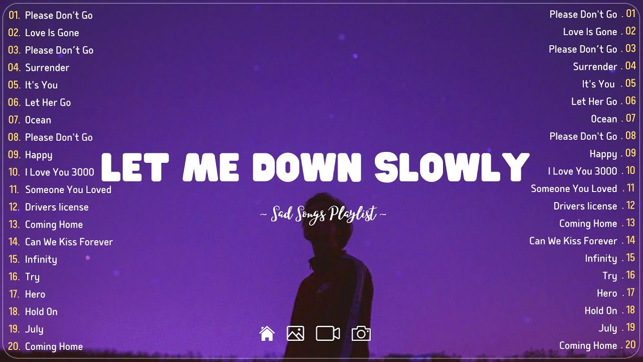 Let Me Down Slowly π Sad songs playlist with lyrics ~ Depressing Songs 2023 That Will Cry Vol. 189 poster β similar to Best Heart Breaking Sad Songs Playlist | Best Of Keshab Dey | Hit Sad Songs 2023 | Sad Jukebox