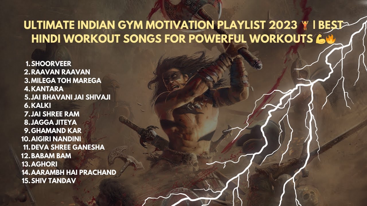 Ultimate Indian Gym Motivation Playlist 2023 ποΈ | Best Hindi Workout Songs for Powerful Workouts πͺπ₯