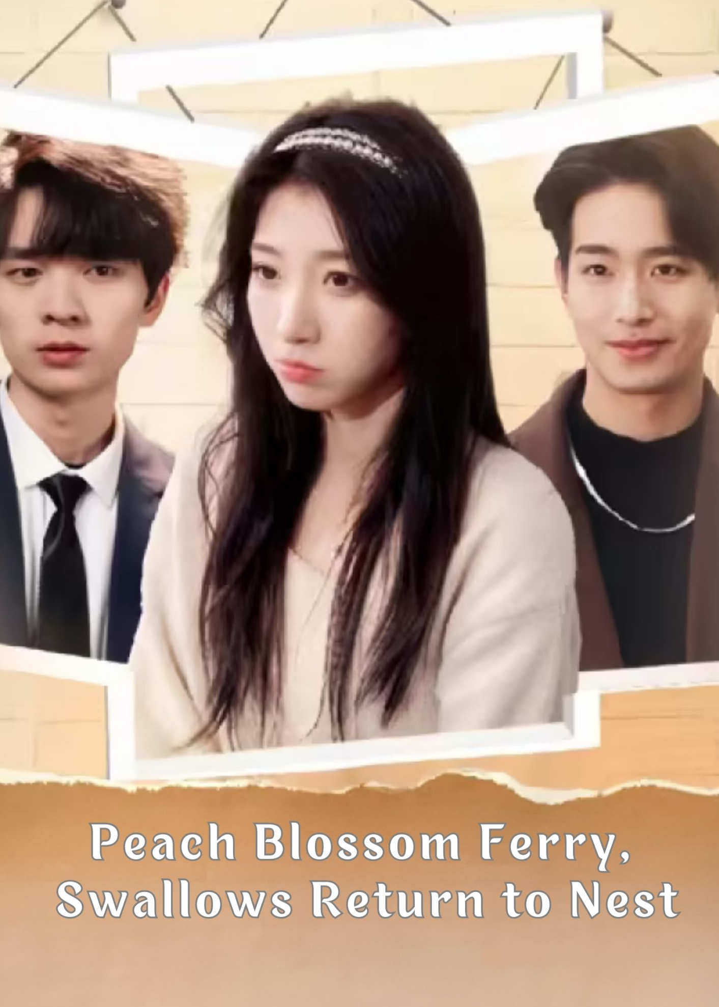 Peach Blossom Ferry, Swallows Return to Nest poster