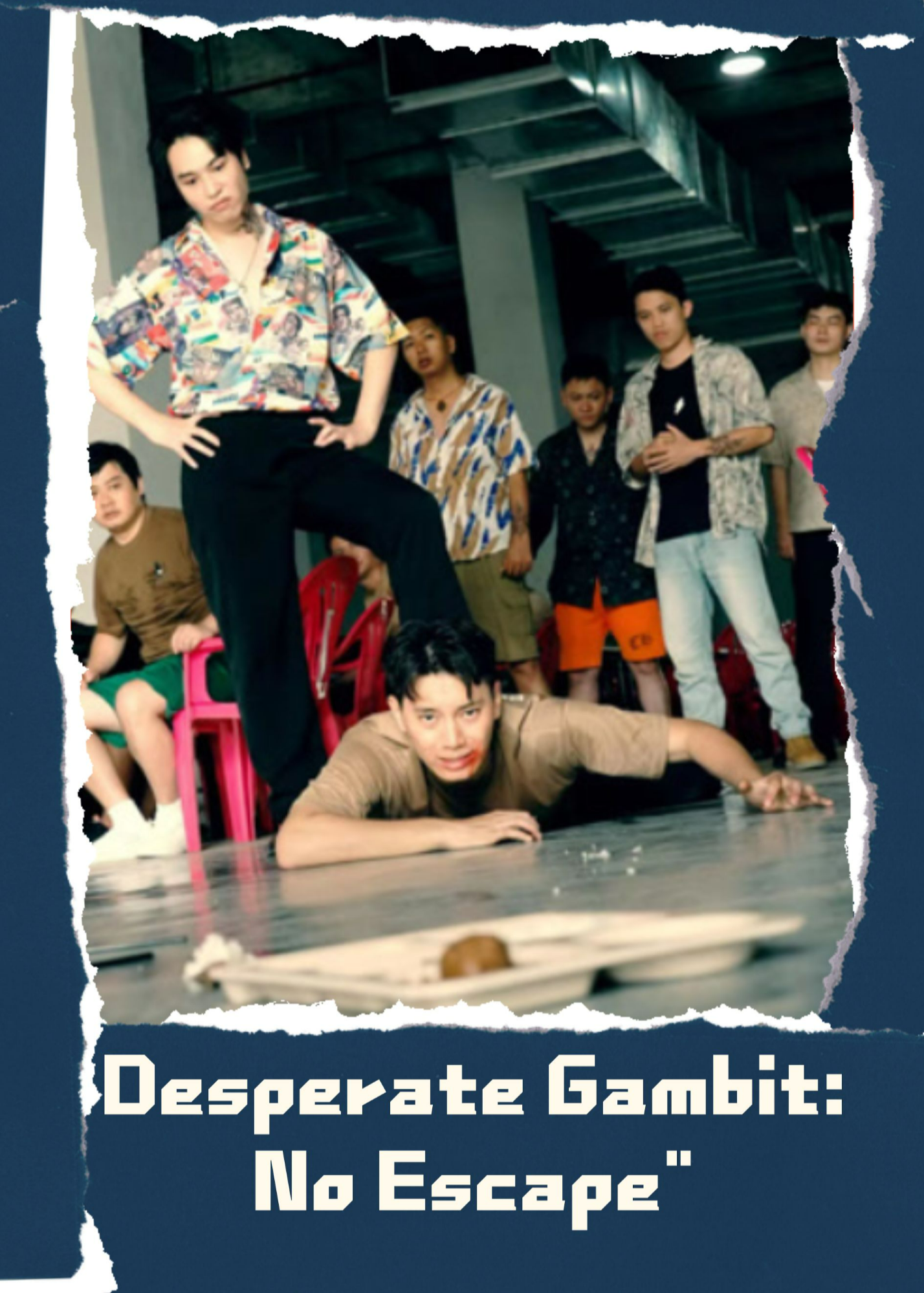 Desperate Gambit: No Escape" poster