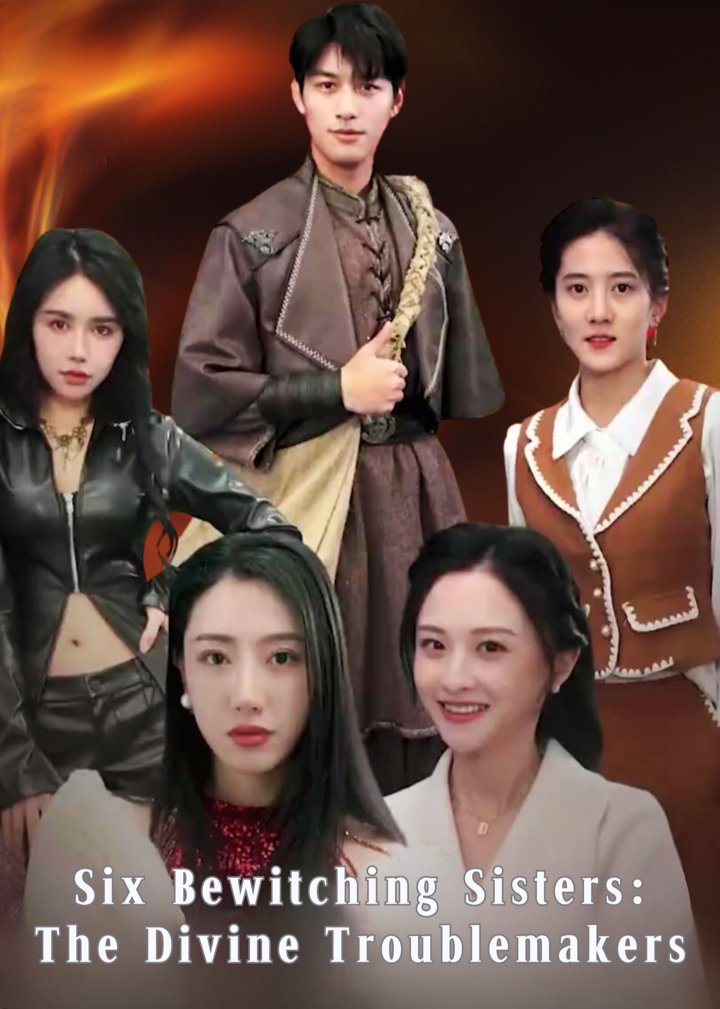 Six Bewitching Sisters: The Divine Troublemakers poster