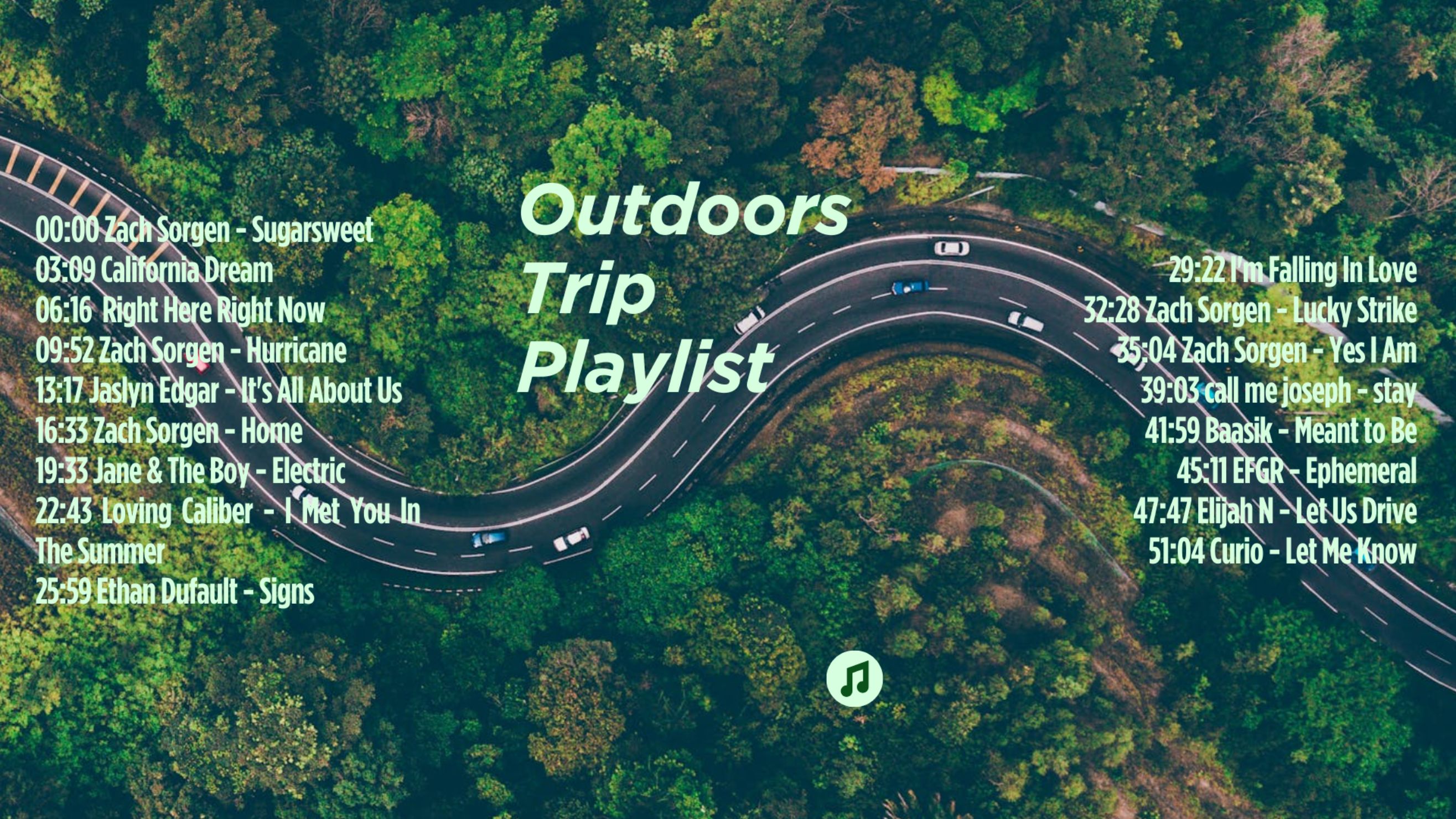 Outdoors Trip Playlist