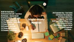 A playlist for night studies