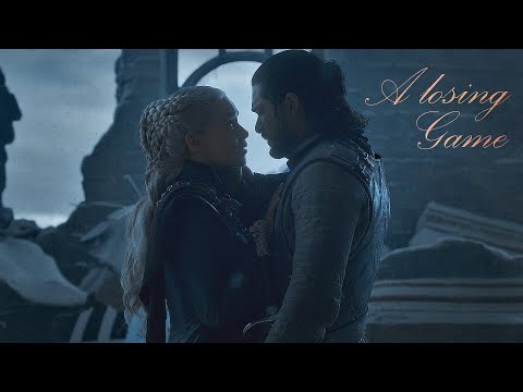 Daenerys &amp; Jon - A Losing Game poster