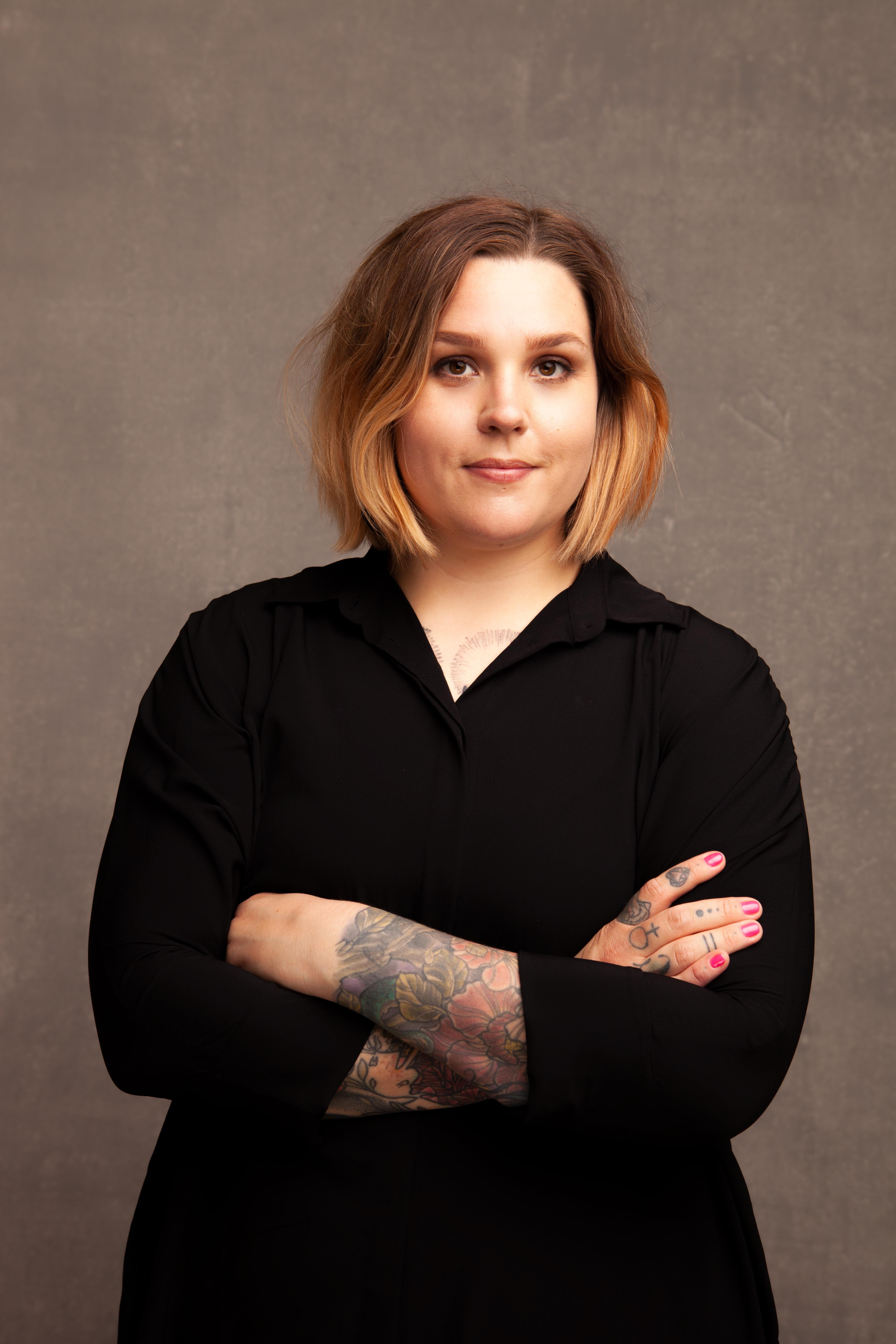 actor Charlotta Björck large photo