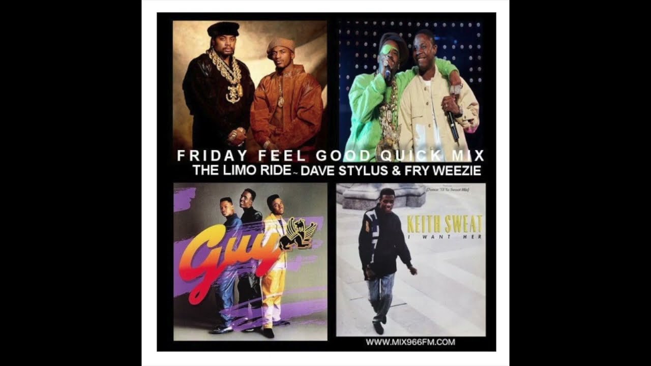 FRIDAY FEEL GOOD QUICK MIX ~ Hip Hop & RnB ~ The Limo Ride Old School Party Mix 1999