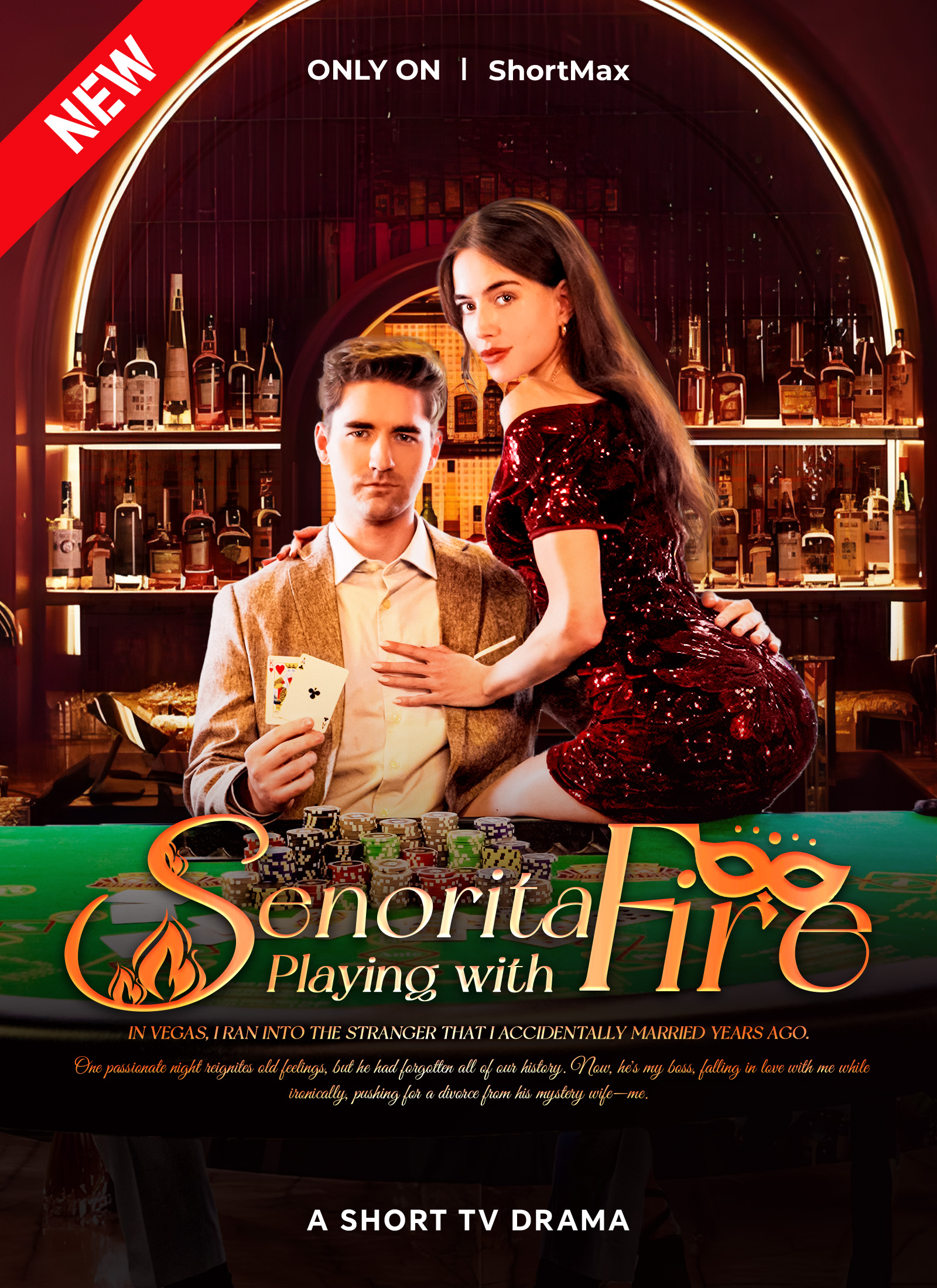Senorita Playing with Fire poster