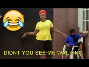 video: nollywood short comedy - didnt you see me walking