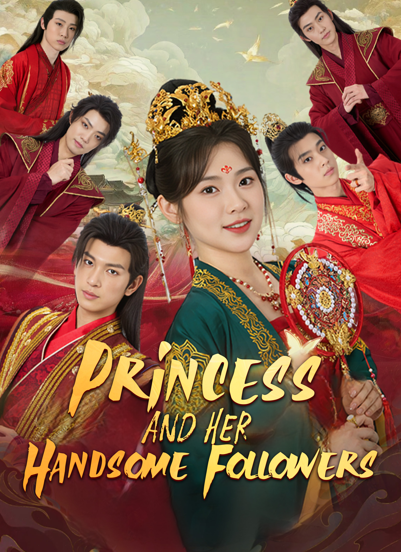 Princess and Her Handsome Followers poster