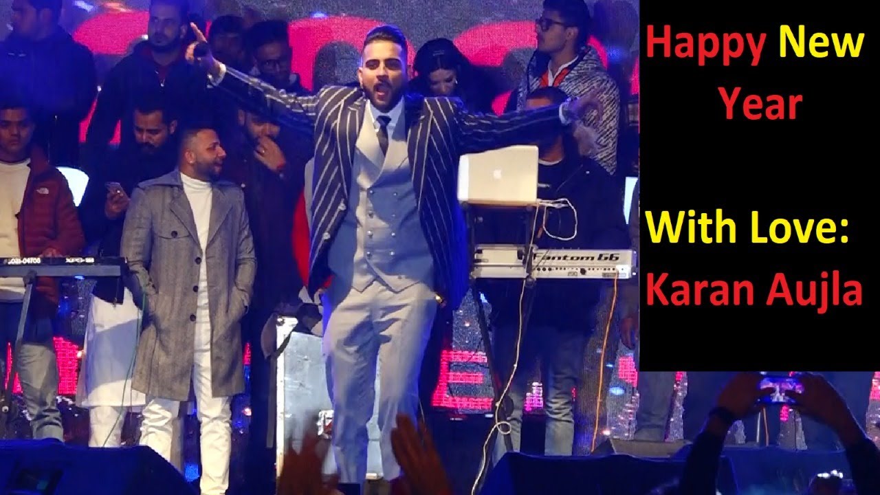 Karan Aujla Performing Live at New Year Party 2020 Forest Hill Resort || Big Box Events background