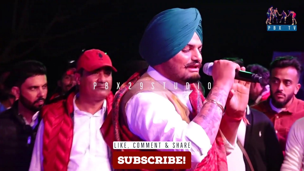 Sidhu Moose Wala Live @ Dirba Kabaddi Cup 2020 1080p HD!! background