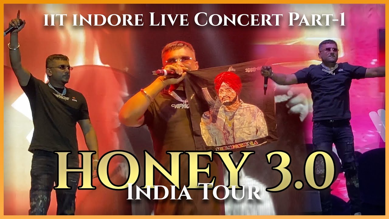 YO YO HONEY SINGH LIVE SHOW😍||TRIBUTE TO SIDHU MOOSE WALA❤️|| HONEY 3.0 INDIA TOUR @YoYoHoneySingh