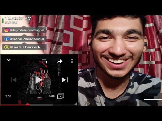 CLASS (OG MIX) | Talhah Yunus | Talha Anjum | Prod. Sharaf Qaisar | REACTION | PROFESSIONAL MAGNET |
