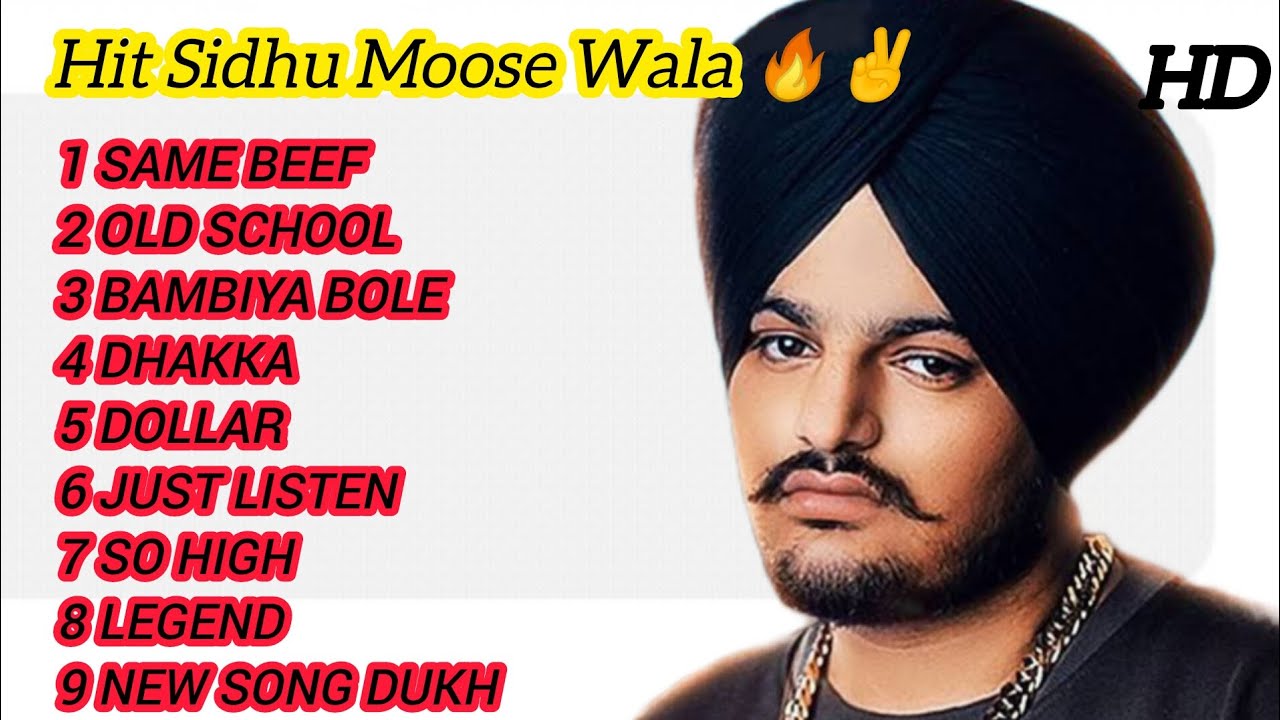 Sidhu Moose Wala Hits Songs || Panjabi Hits Songs || Sidhu Moose Wala✌🔥