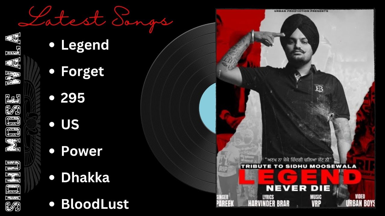 Sidhu Moosewala Jukebox New 2024 Siddhumoosewala All poster