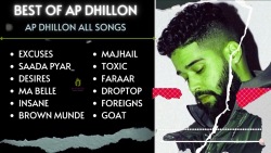 AP Dhillon All Songs | Excuses | Saada Pyar | Desires | Ma Belle | rockzharyanvi #rockzharyanvi
