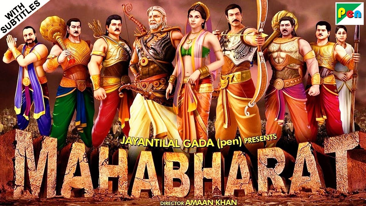 Mahabharat | Full Animated Film- Hindi | Exclusive | HD 1080p | With English Subtitles poster — similar to Romantic Era With Udit Narayan | Bollywood Romantic Songs | Vol. 1 | Jukebox