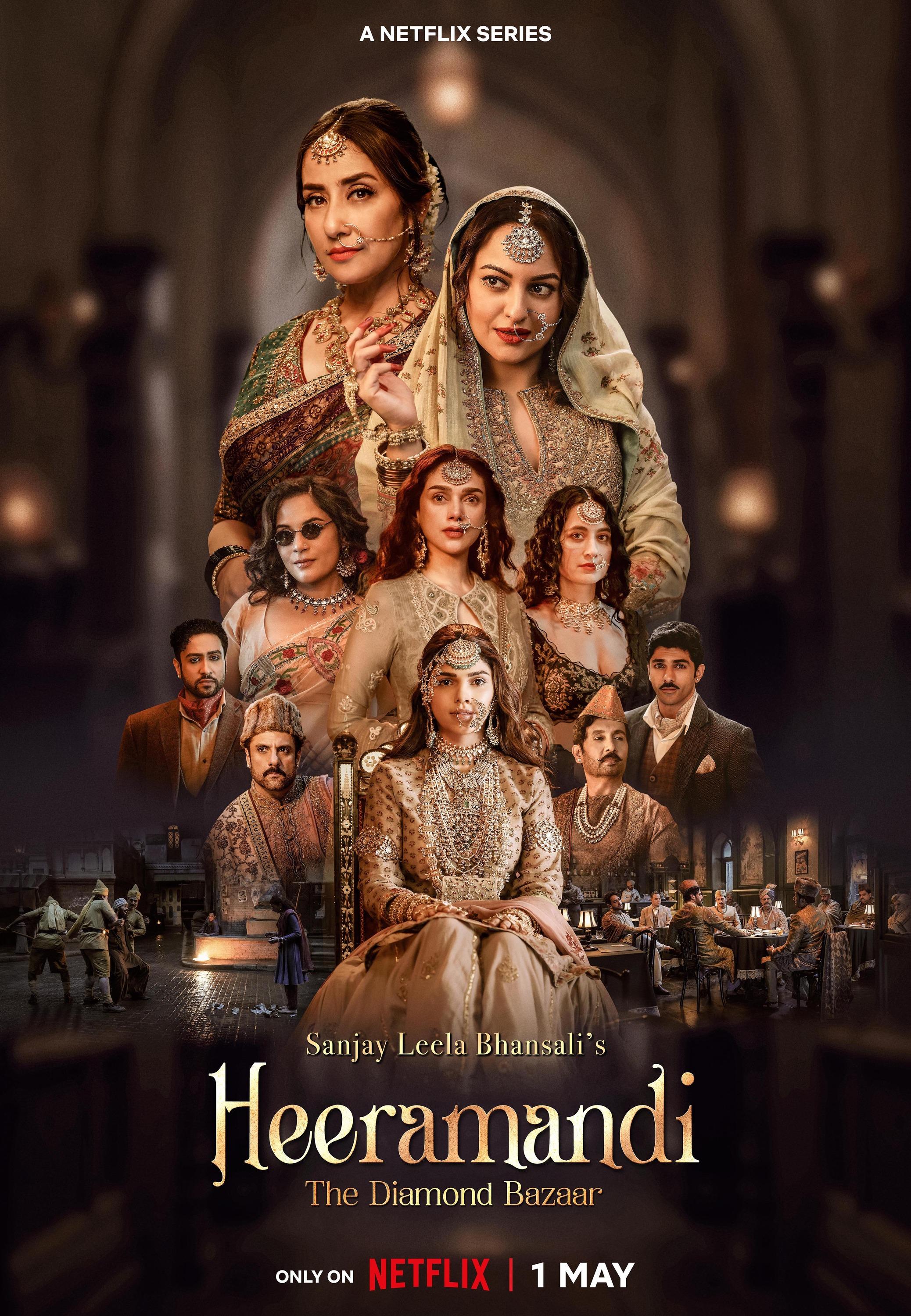 Heeramandi: The Diamond Bazaar [Hindi] poster - similar to Border 2 [Hindi]