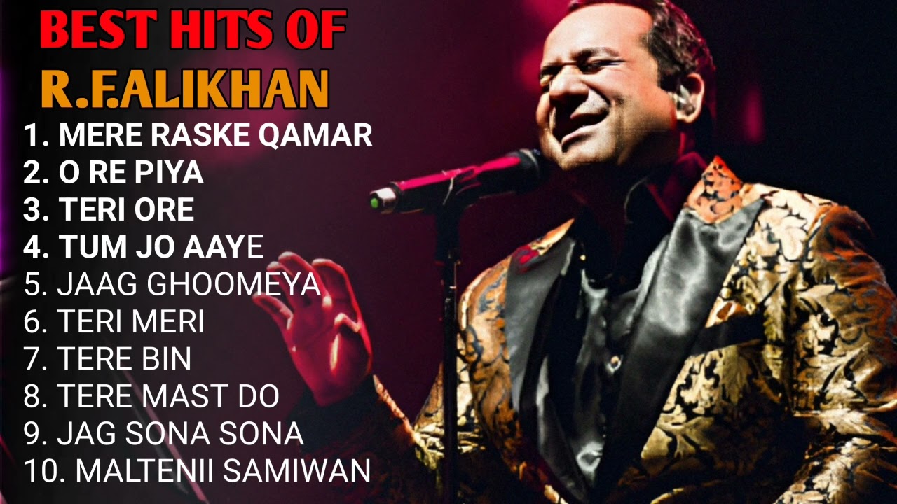 Best Songs Of Rahat Fateh Ali Khan - Rahat Fateh Ali Khan Sad Songs All Hit Time - JUKEBOX 2024