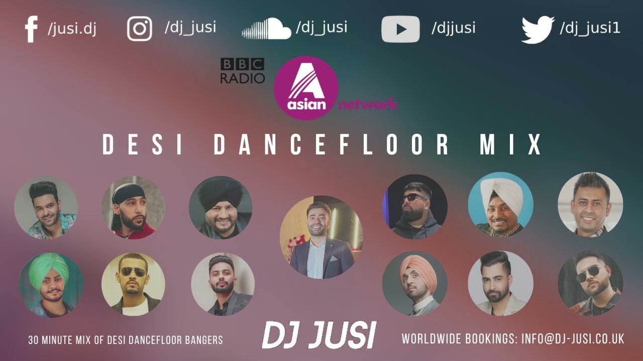 Desi Dancefloor Mix | DJ Jusi | BBC Asian Network | Non-Stop Bhangra Mix 2023