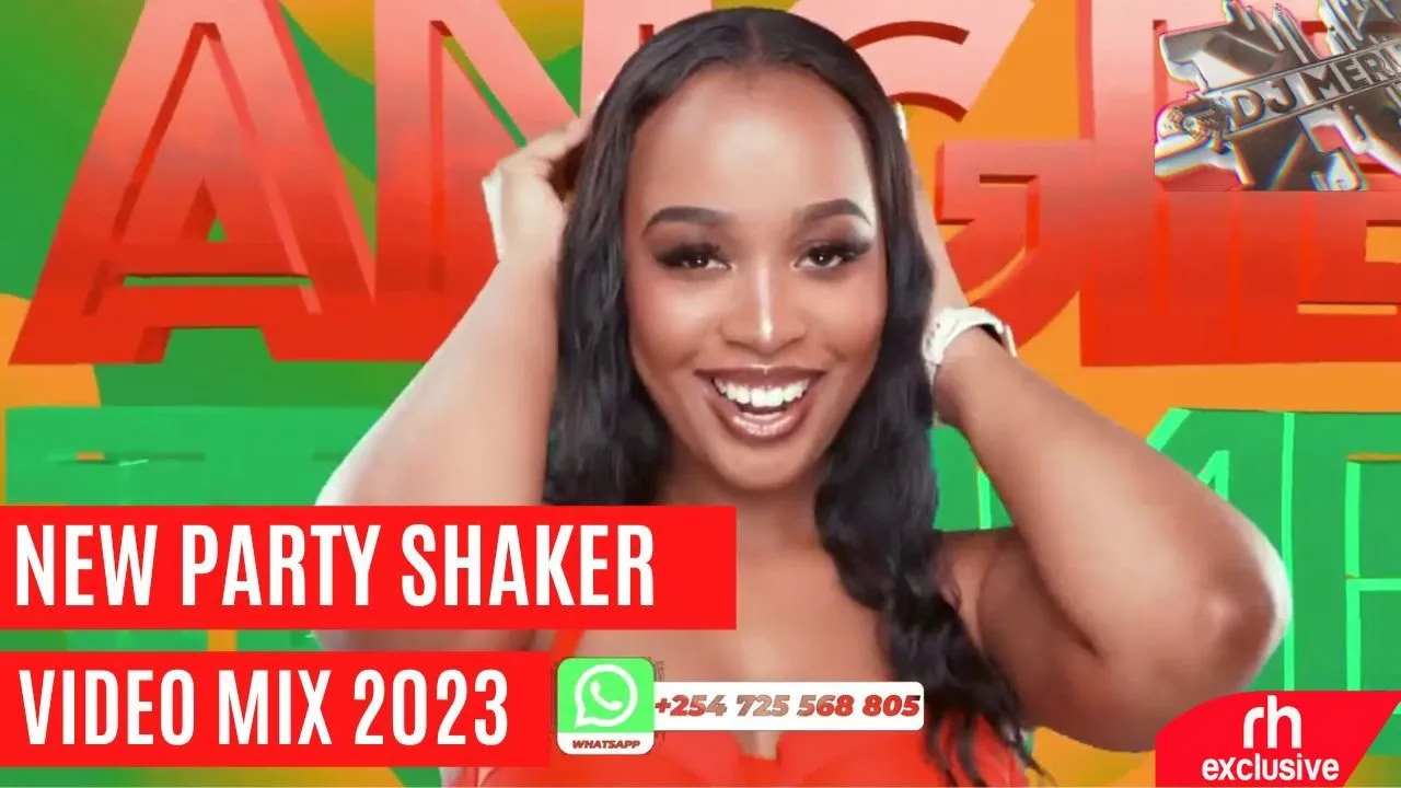 PARTY SHAKER  VIDEO MIX 2023 - DJ MILES KENYA x DJ MERLIN FT KENYA,BONGO NAIJA AFROBEAT BANGERS