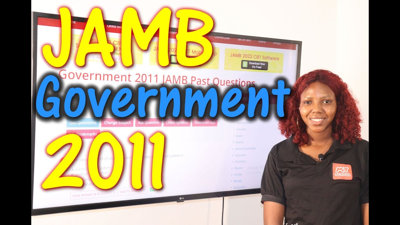 2011 JAMB Government Past Questions