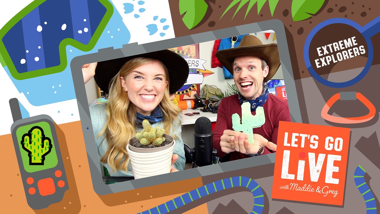 Extreme Explorers | LET'S GO LIVE  #46-50 background